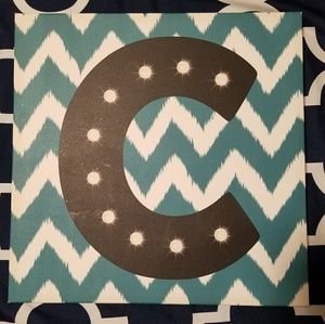 Kirklands 'C' Wall Art Decor